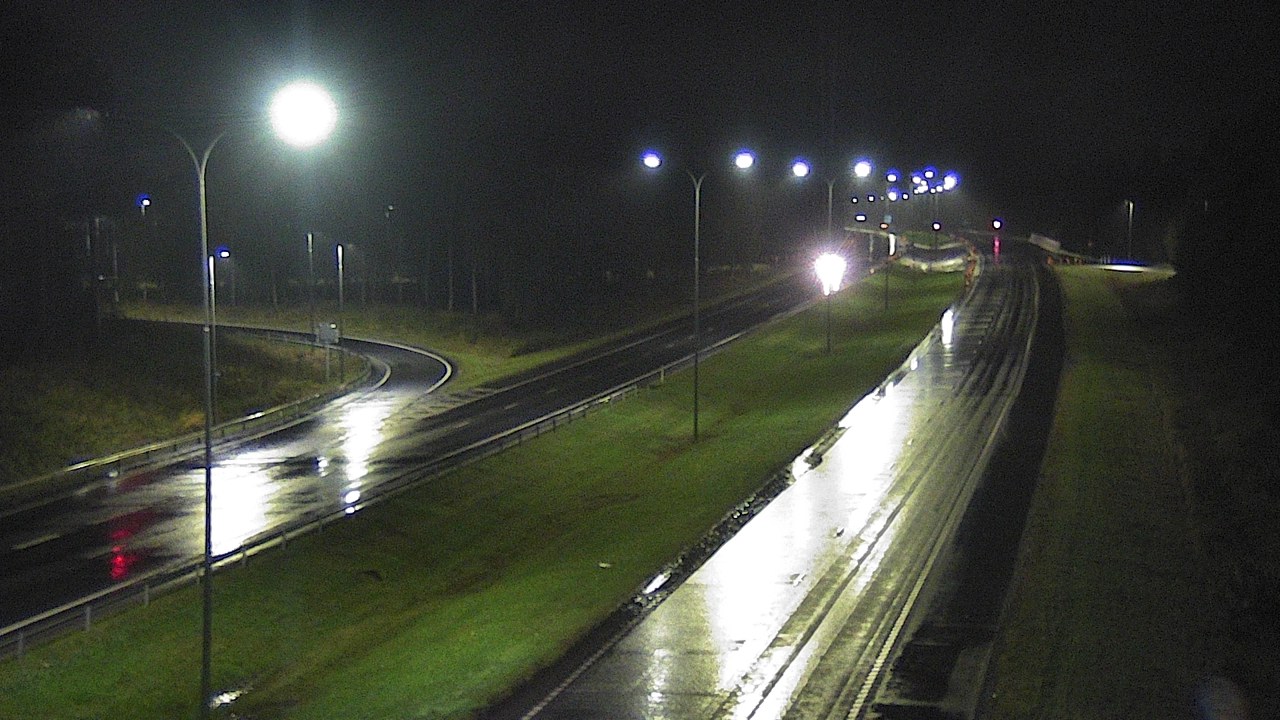 Weather Camera Image Väg 4 Oleåborg, Pateniemi, Oulu, Pohjois-Pohjanmaa