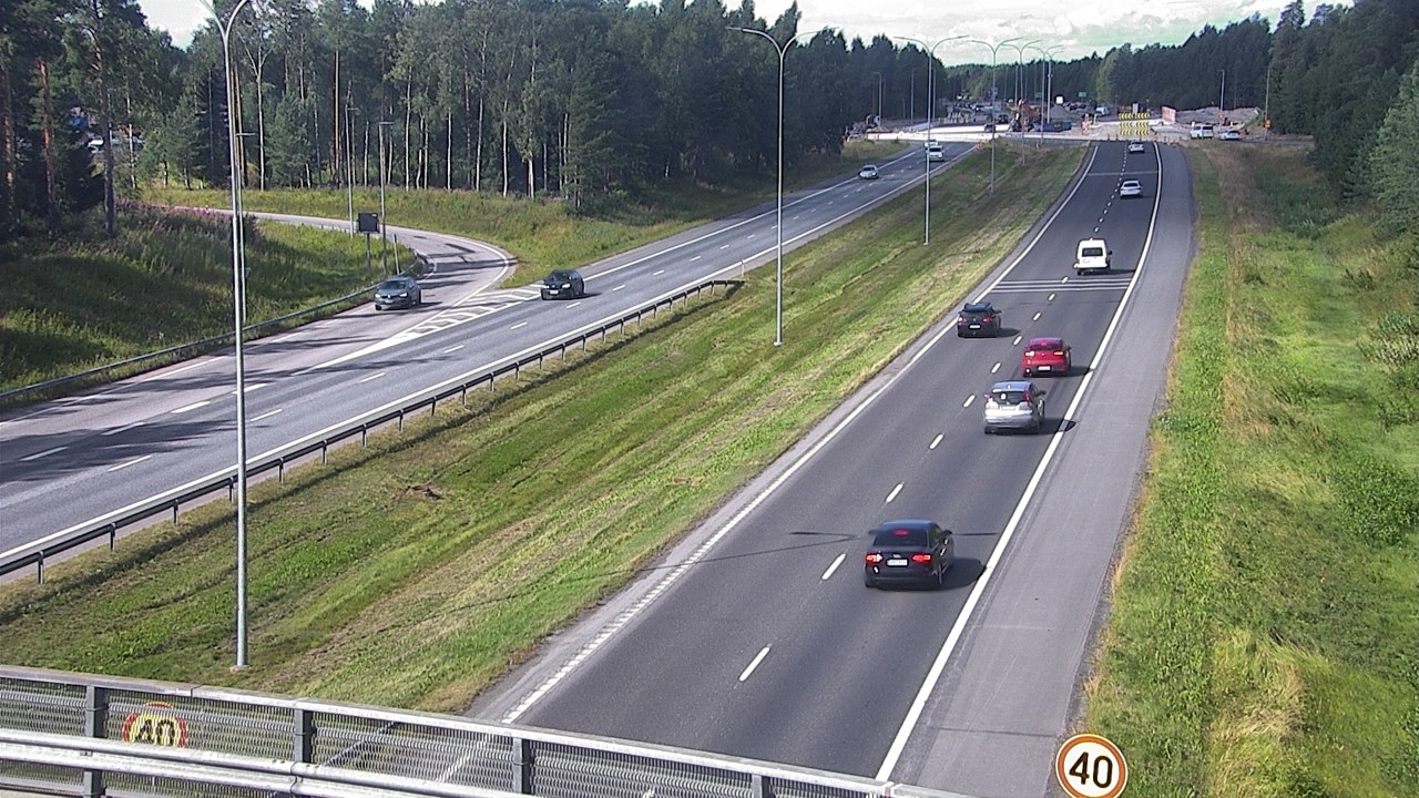 Weather Camera Image Road 4 Oulu, Pateniemi, Oulu, Pohjois-Pohjanmaa