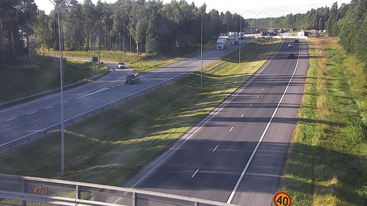 Weather Camera Image Road 4 Oulu, Pateniemi, Oulu, Pohjois-Pohjanmaa