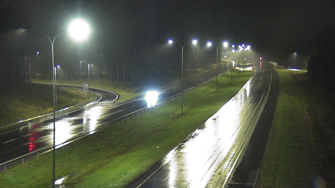 Weather Camera Image Väg 4 Oleåborg, Pateniemi, Oulu, Pohjois-Pohjanmaa