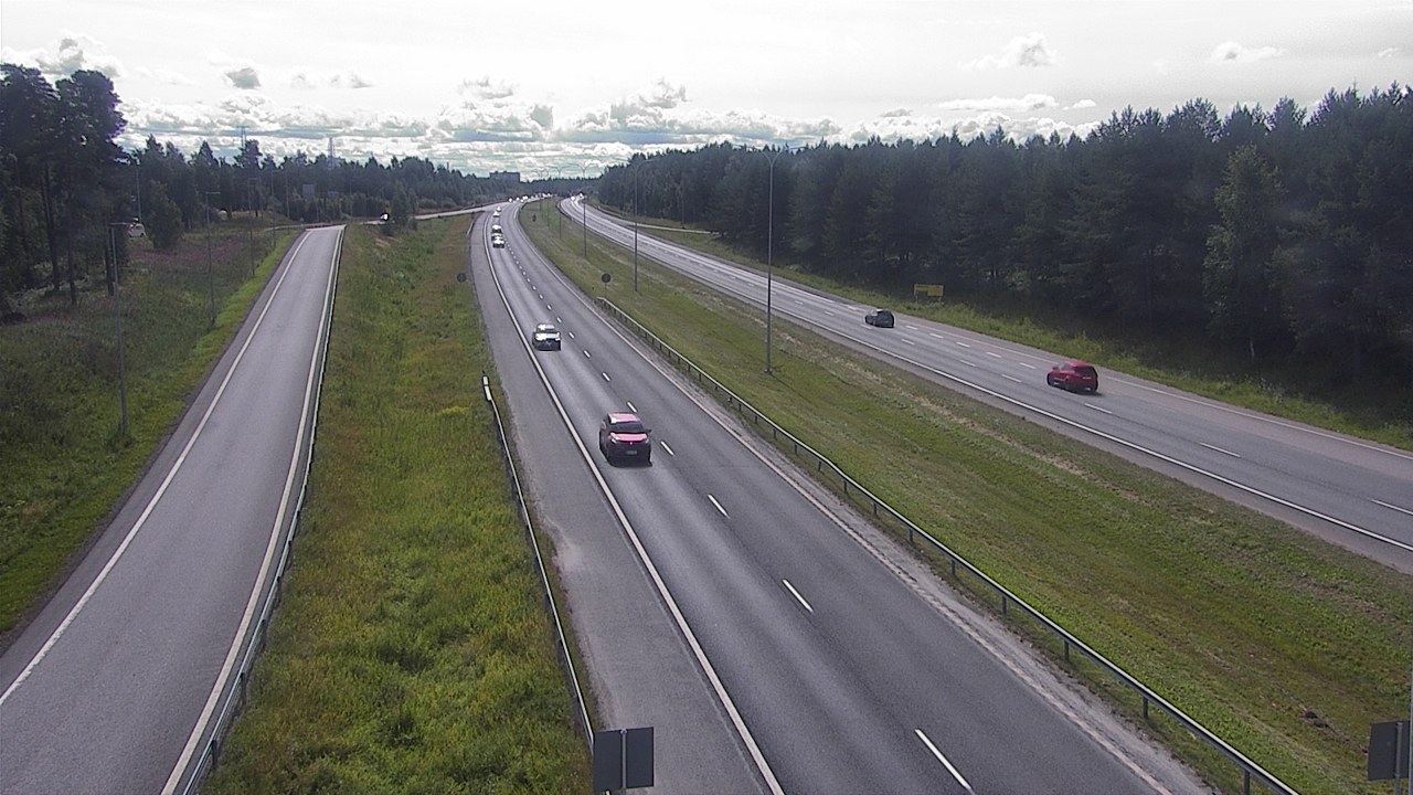 Weather Camera Image Road 4 Oulu, Pateniemi, Oulu, Pohjois-Pohjanmaa