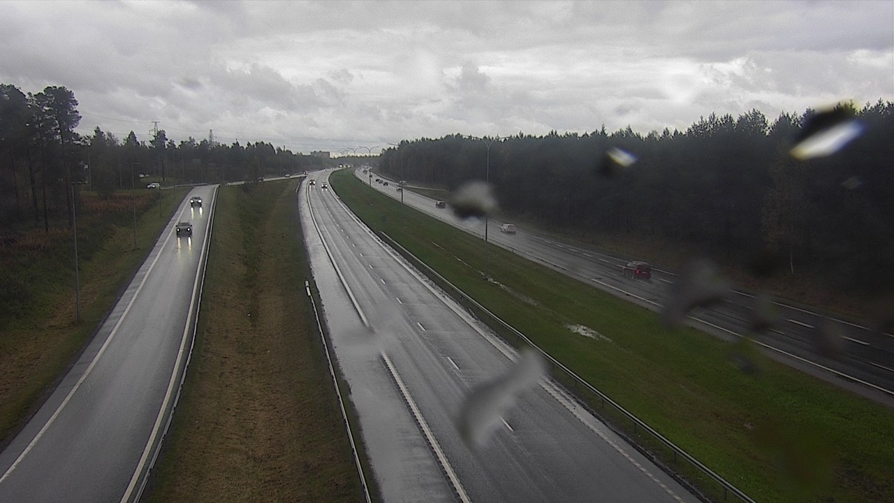 Weather Camera Image Väg 4 Oleåborg, Pateniemi, Oulu, Pohjois-Pohjanmaa