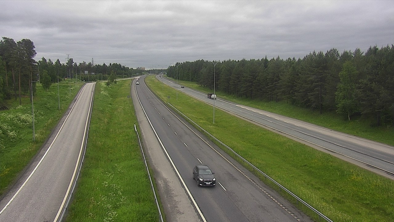 Weather Camera Image Road 4 Oulu, Pateniemi, Oulu, Pohjois-Pohjanmaa