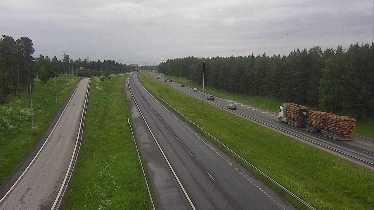 Weather Camera Image Road 4 Oulu, Pateniemi, Oulu, Pohjois-Pohjanmaa