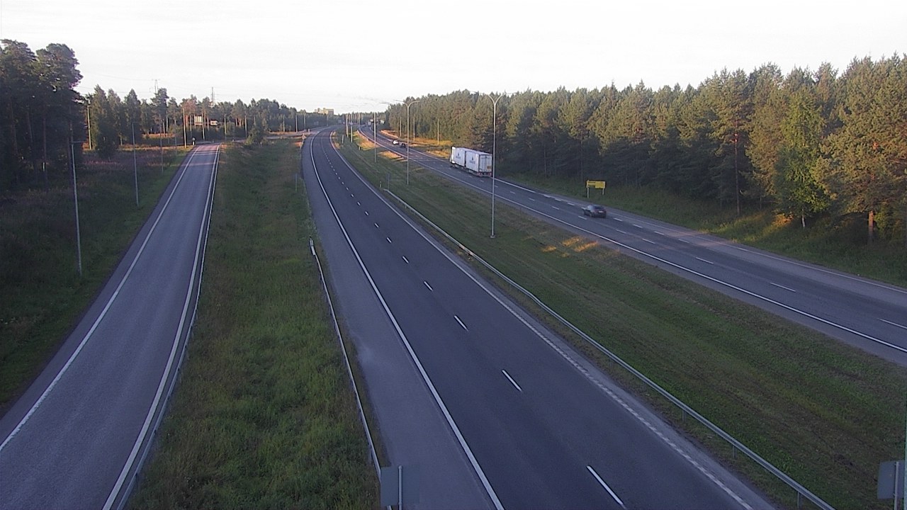 Weather Camera Image Road 4 Oulu, Pateniemi, Oulu, Pohjois-Pohjanmaa
