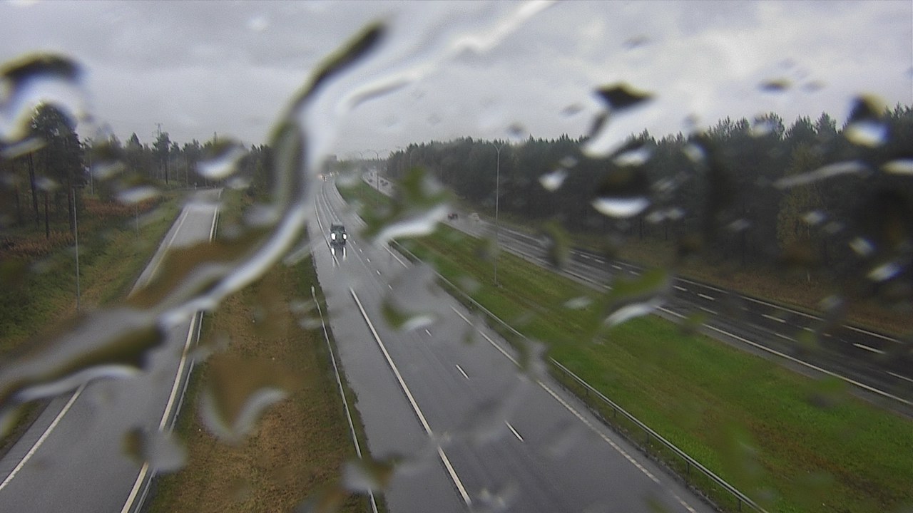 Weather Camera Image Väg 4 Oleåborg, Pateniemi, Oulu, Pohjois-Pohjanmaa