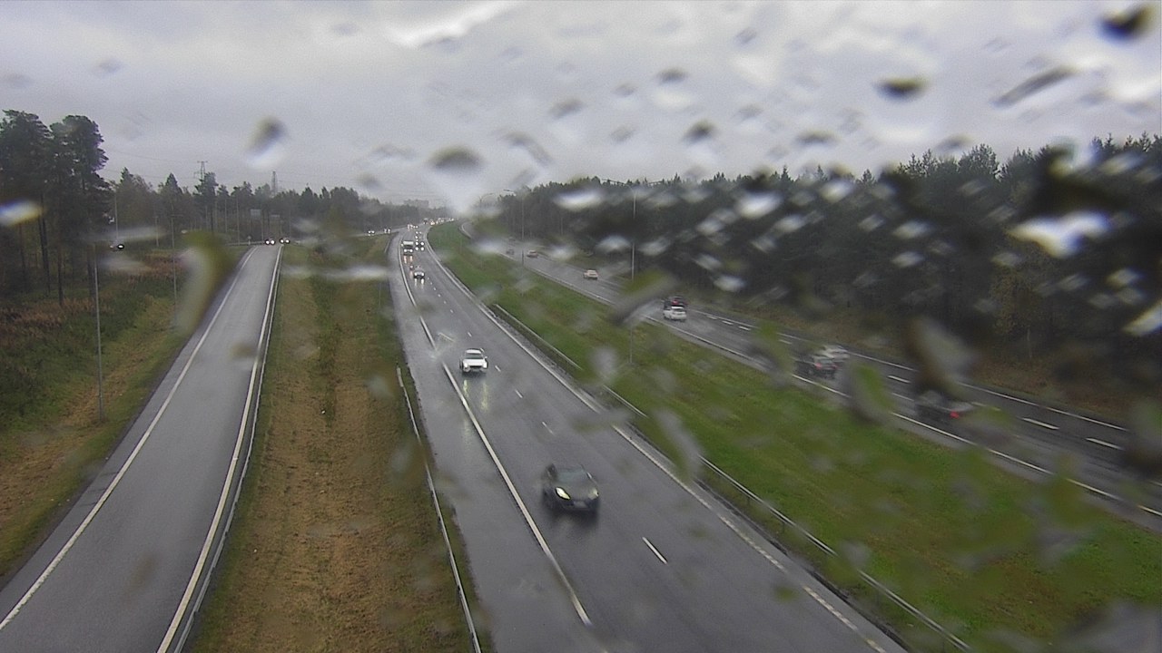 Weather Camera Image Väg 4 Oleåborg, Pateniemi, Oulu, Pohjois-Pohjanmaa