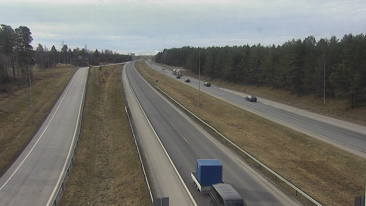Weather Camera Image Road 4 Oulu, Pateniemi, Oulu, Pohjois-Pohjanmaa