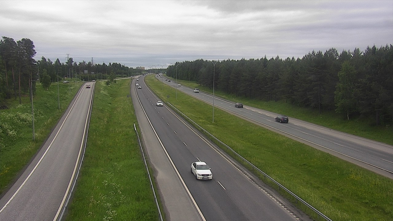 Weather Camera Image Road 4 Oulu, Pateniemi, Oulu, Pohjois-Pohjanmaa