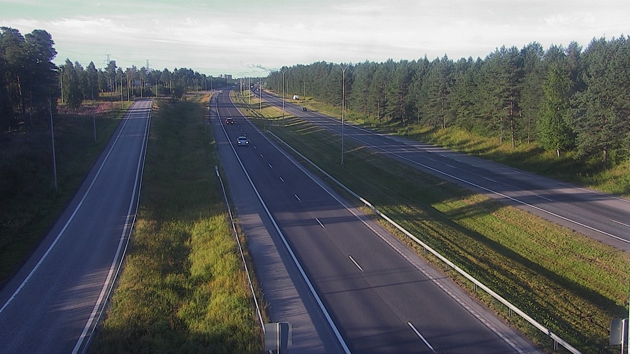 Weather Camera Image Road 4 Oulu, Pateniemi, Oulu, Pohjois-Pohjanmaa