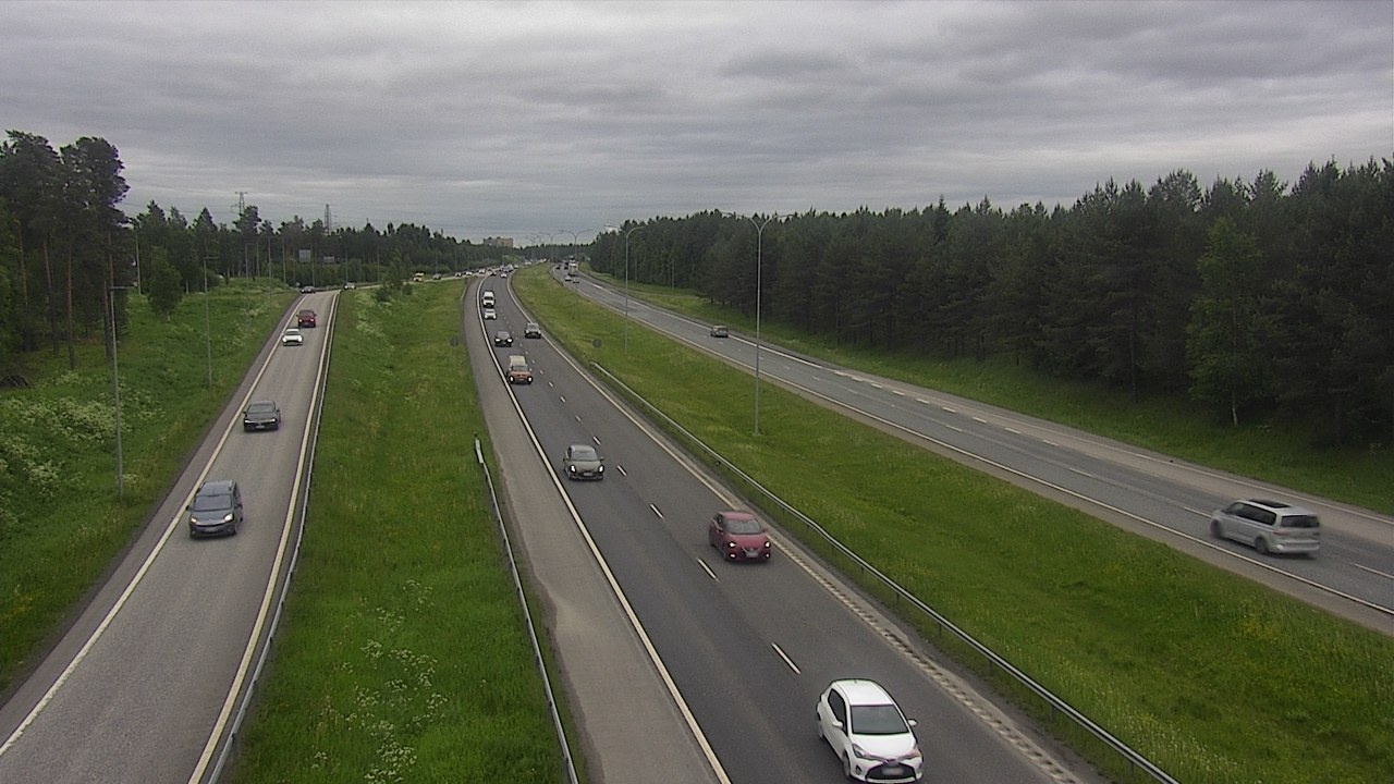 Weather Camera Image Road 4 Oulu, Pateniemi, Oulu, Pohjois-Pohjanmaa
