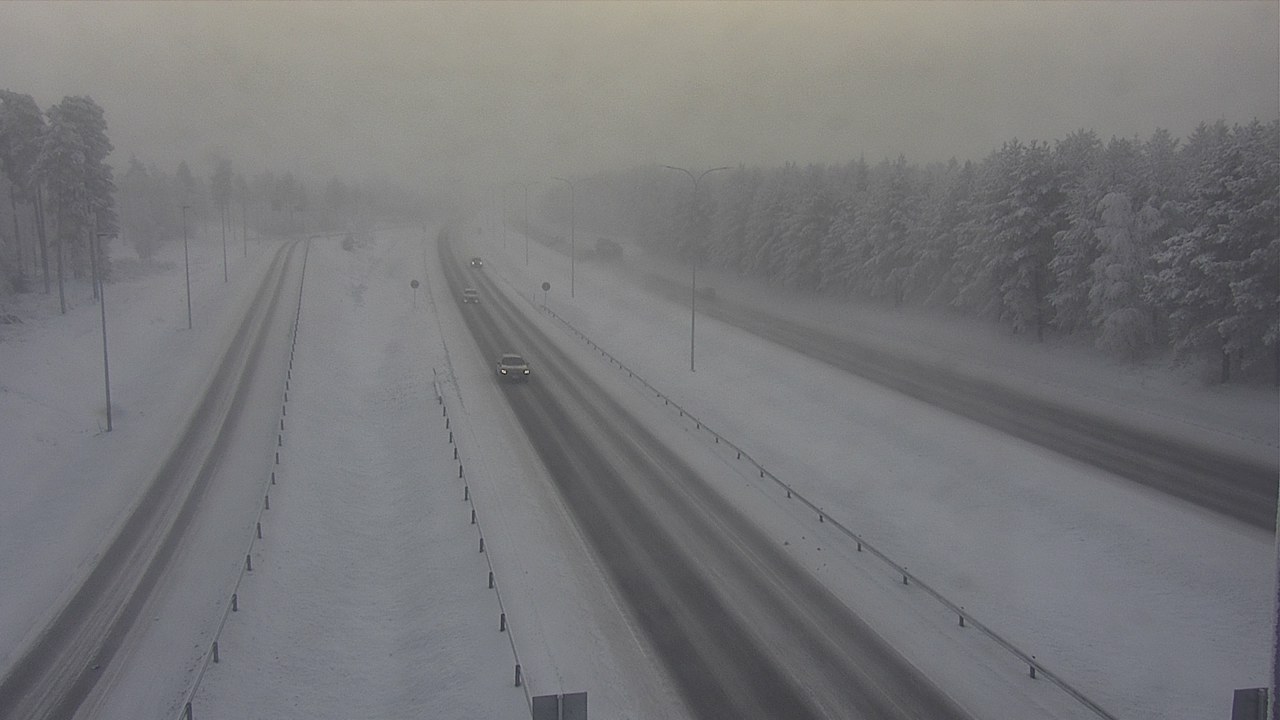 Weather Camera Image Road 4 Oulu, Pateniemi, Oulu, Pohjois-Pohjanmaa