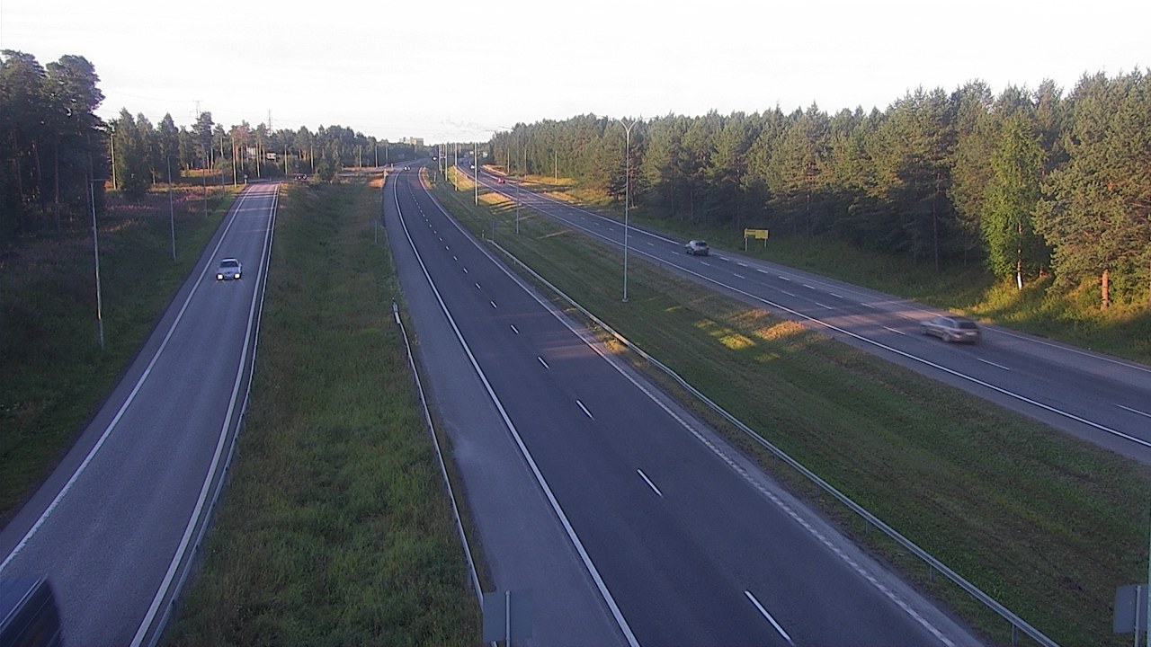 Weather Camera Image Road 4 Oulu, Pateniemi, Oulu, Pohjois-Pohjanmaa