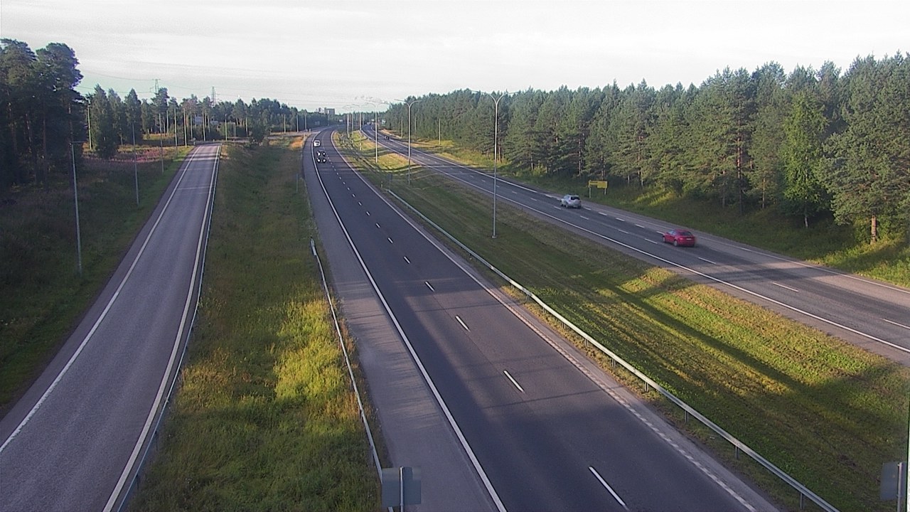 Weather Camera Image Road 4 Oulu, Pateniemi, Oulu, Pohjois-Pohjanmaa