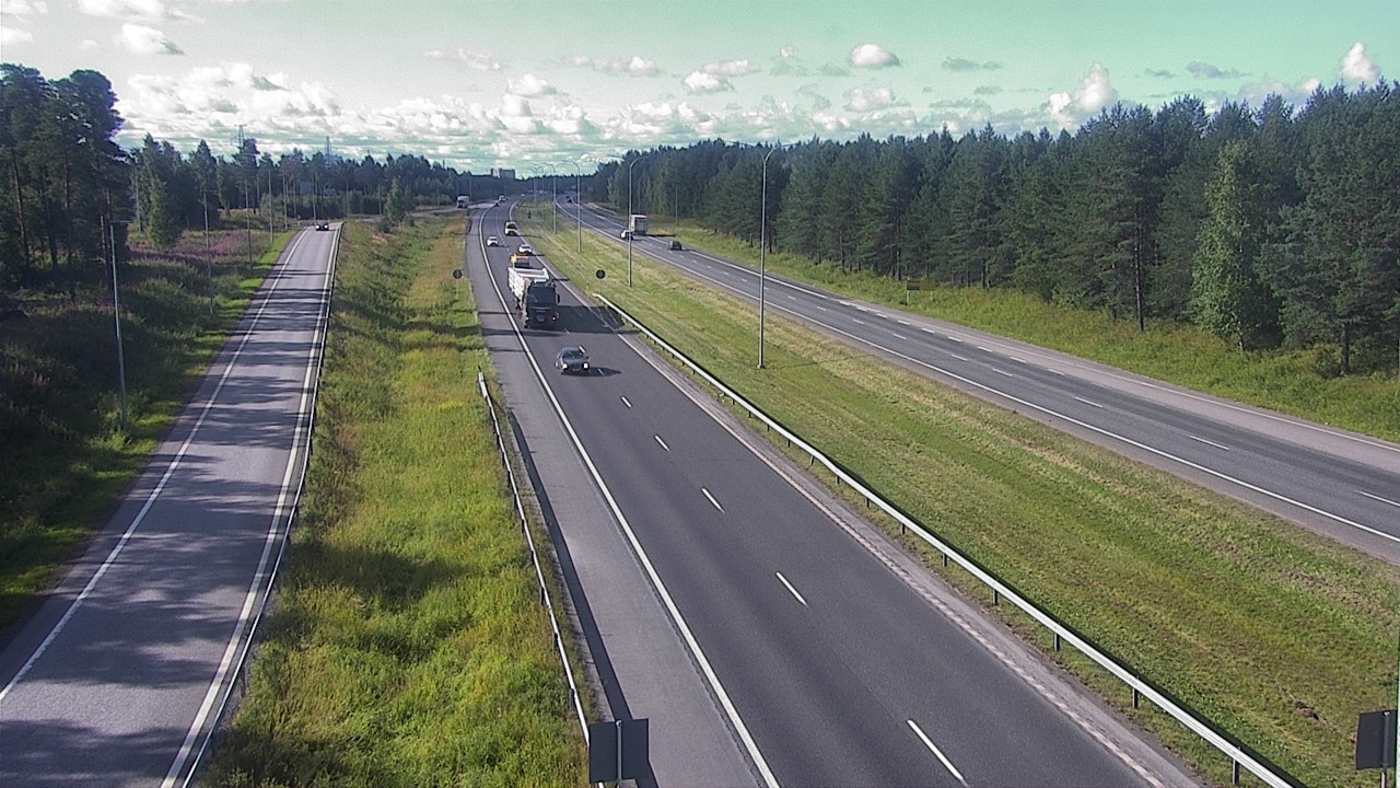 Kelikamerat Kuva Tie 4 Oulu, Pateniemi, Oulu, Pohjois-Pohjanmaa
