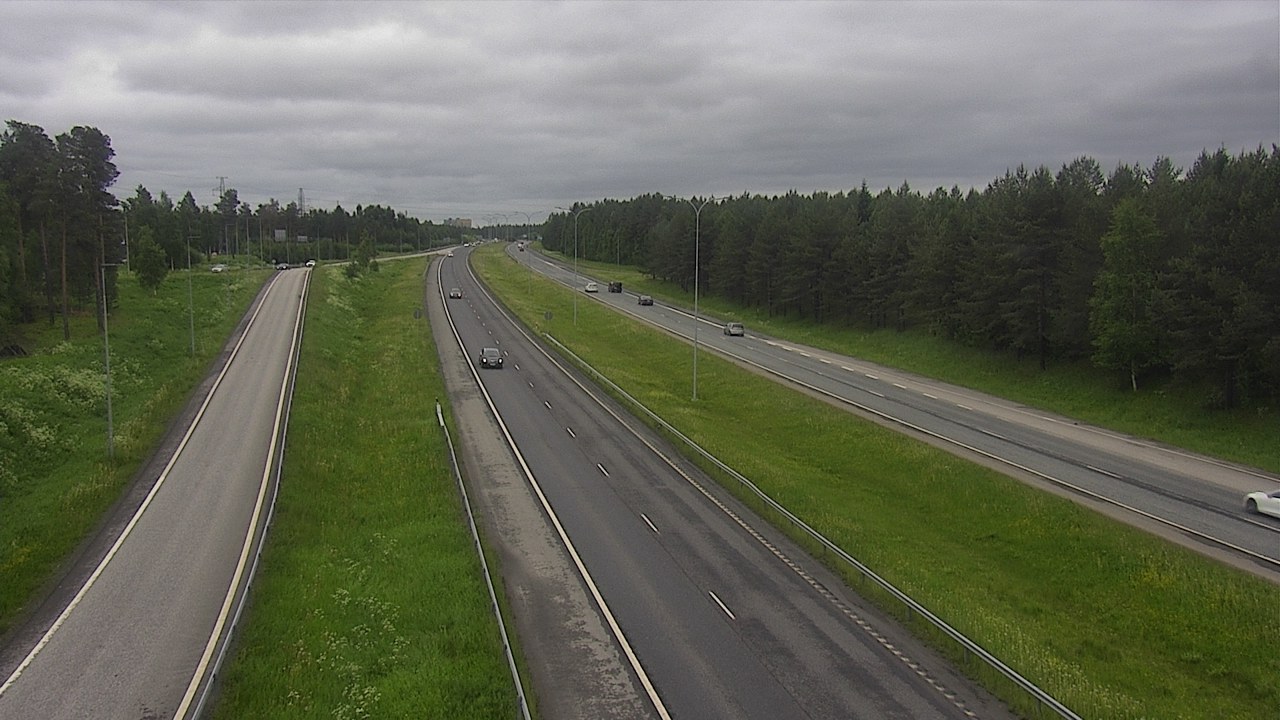 Weather Camera Image Road 4 Oulu, Pateniemi, Oulu, Pohjois-Pohjanmaa