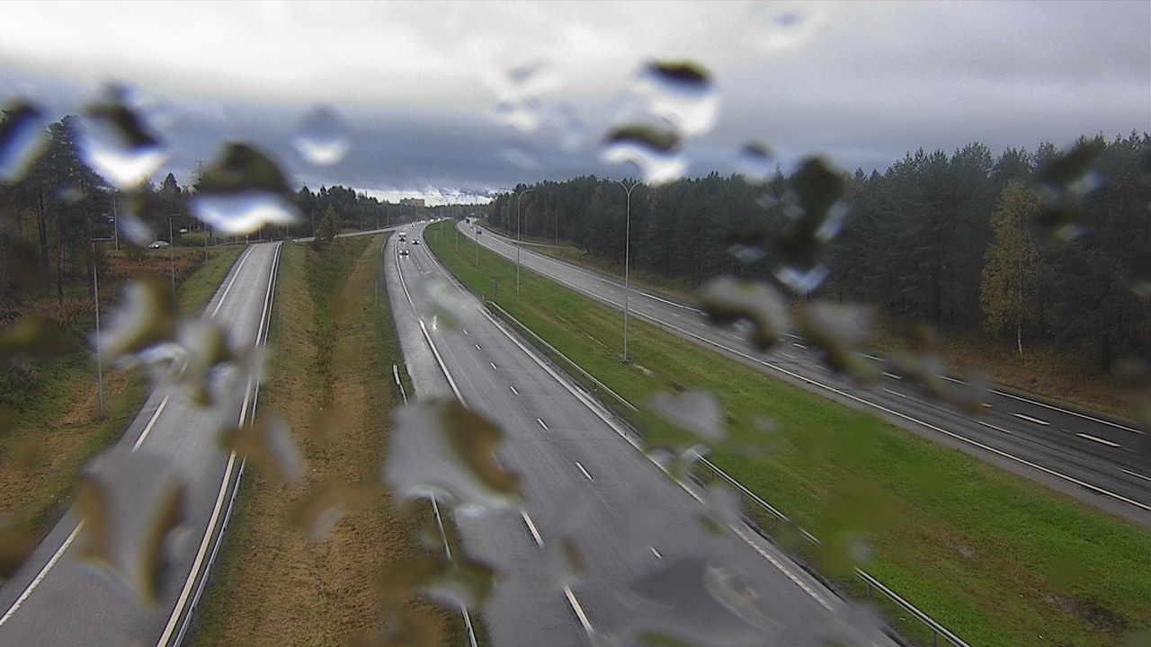 Weather Camera Image Väg 4 Oleåborg, Pateniemi, Oulu, Pohjois-Pohjanmaa