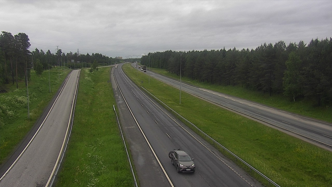 Weather Camera Image Road 4 Oulu, Pateniemi, Oulu, Pohjois-Pohjanmaa