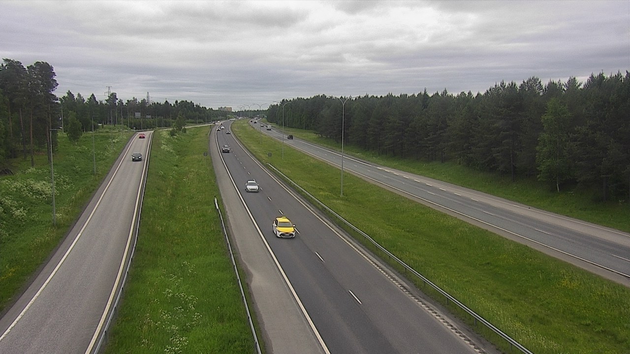 Weather Camera Image Road 4 Oulu, Pateniemi, Oulu, Pohjois-Pohjanmaa