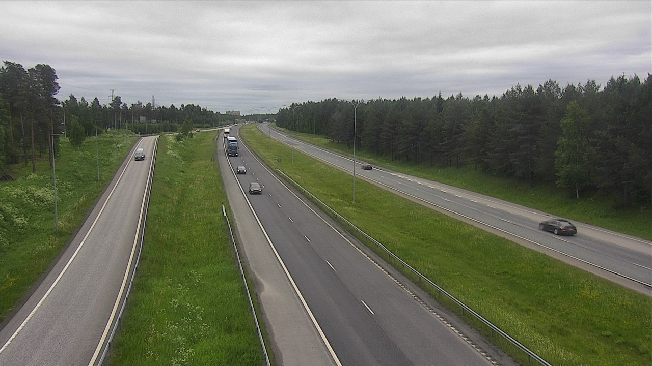 Weather Camera Image Road 4 Oulu, Pateniemi, Oulu, Pohjois-Pohjanmaa