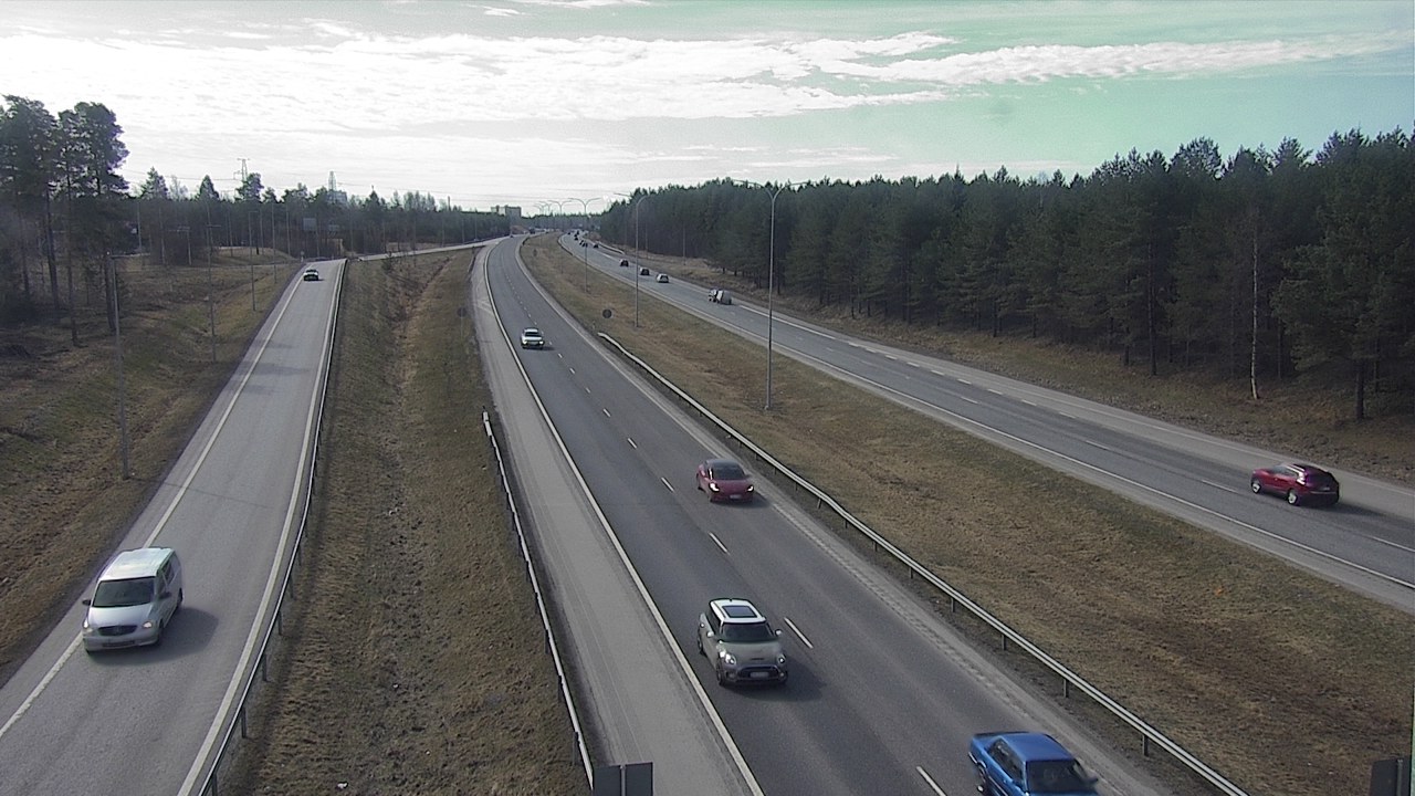 Weather Camera Image Road 4 Oulu, Pateniemi, Oulu, Pohjois-Pohjanmaa