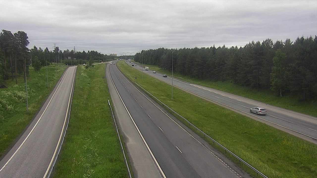 Weather Camera Image Road 4 Oulu, Pateniemi, Oulu, Pohjois-Pohjanmaa