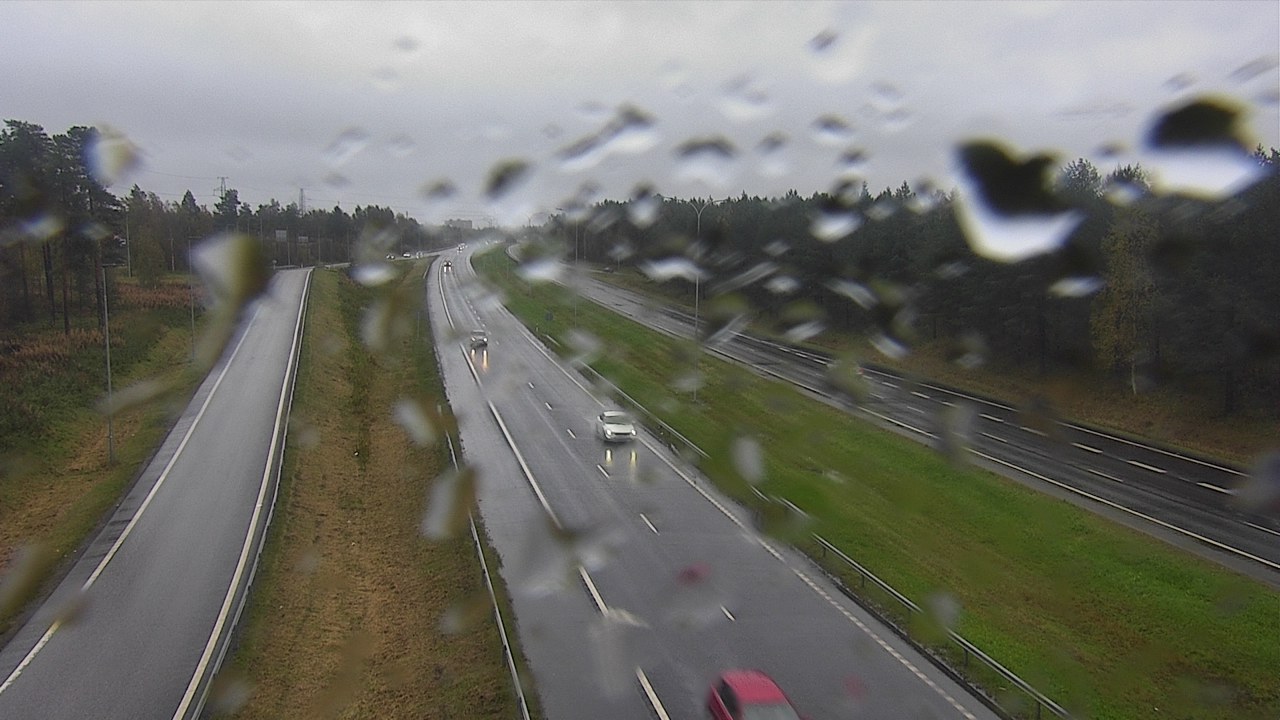 Weather Camera Image Väg 4 Oleåborg, Pateniemi, Oulu, Pohjois-Pohjanmaa