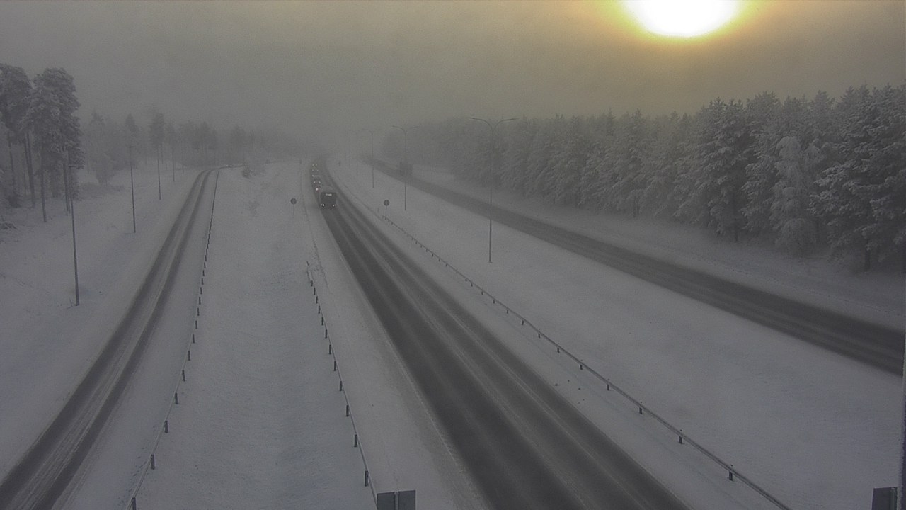 Weather Camera Image Road 4 Oulu, Pateniemi, Oulu, Pohjois-Pohjanmaa