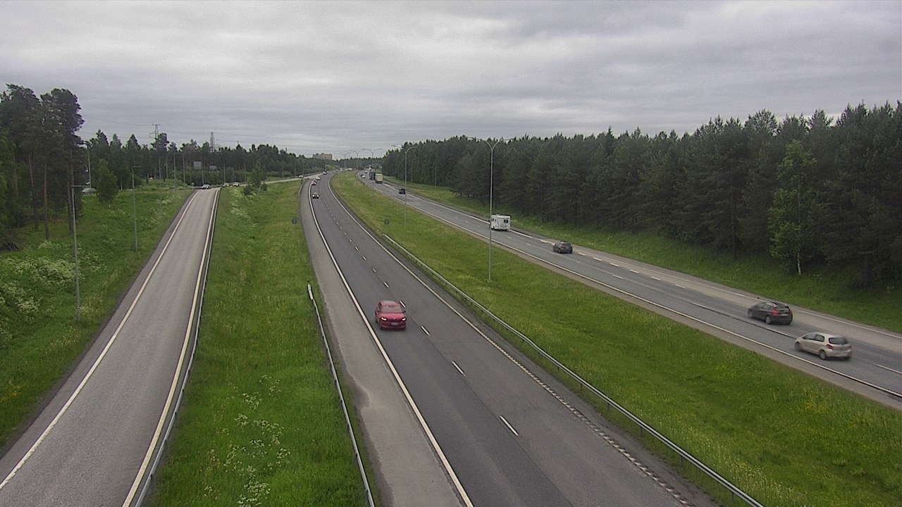Weather Camera Image Road 4 Oulu, Pateniemi, Oulu, Pohjois-Pohjanmaa