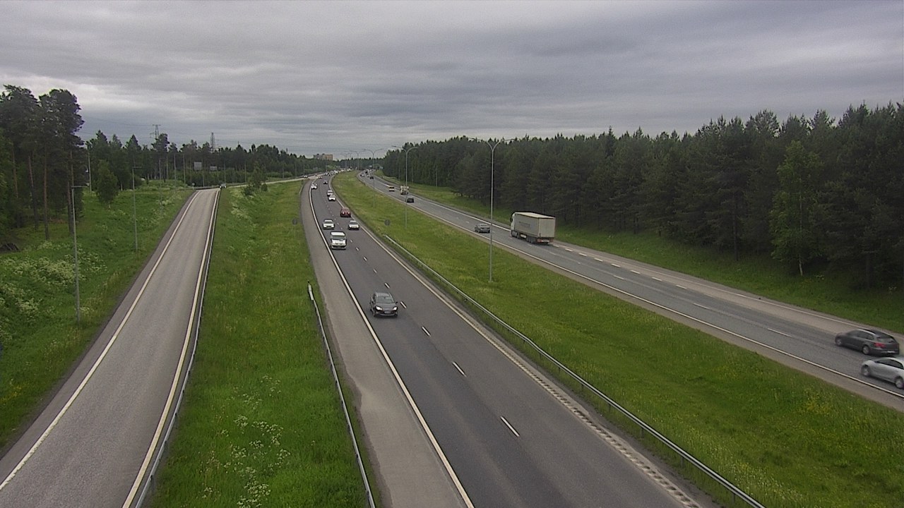 Weather Camera Image Road 4 Oulu, Pateniemi, Oulu, Pohjois-Pohjanmaa