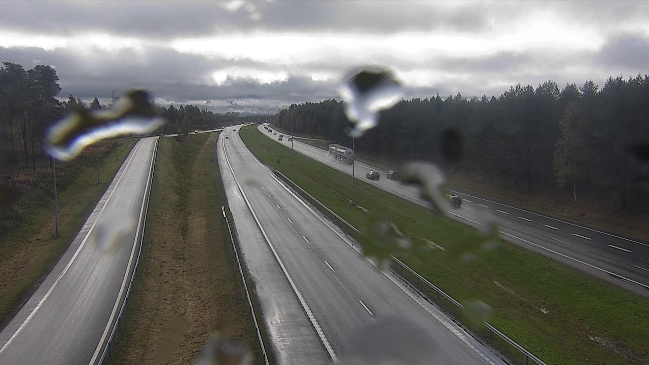 Weather Camera Image Väg 4 Oleåborg, Pateniemi, Oulu, Pohjois-Pohjanmaa