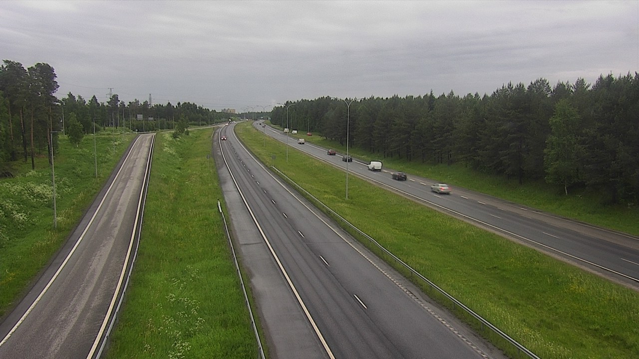 Weather Camera Image Road 4 Oulu, Pateniemi, Oulu, Pohjois-Pohjanmaa