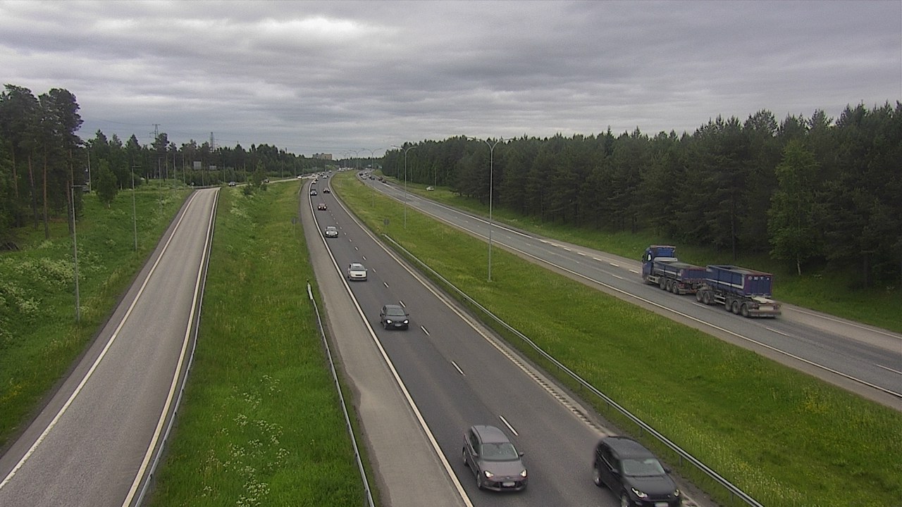 Weather Camera Image Road 4 Oulu, Pateniemi, Oulu, Pohjois-Pohjanmaa