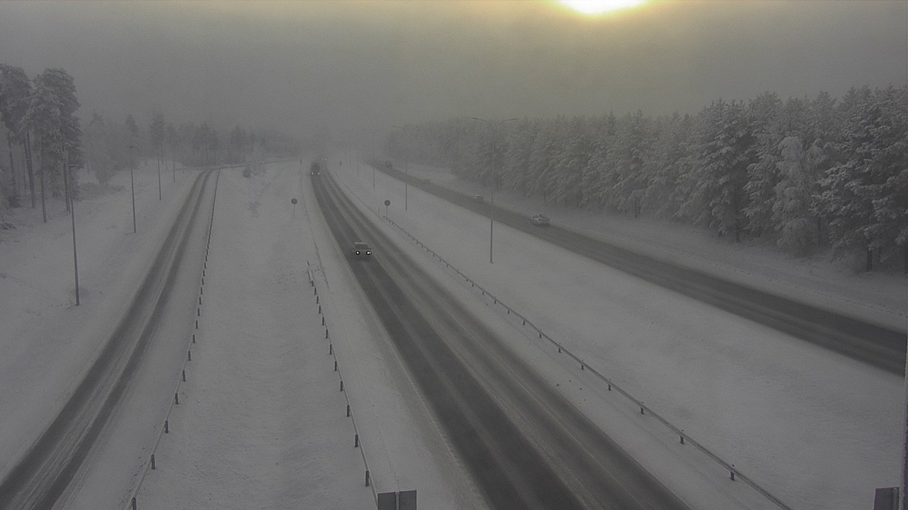 Weather Camera Image Road 4 Oulu, Pateniemi, Oulu, Pohjois-Pohjanmaa