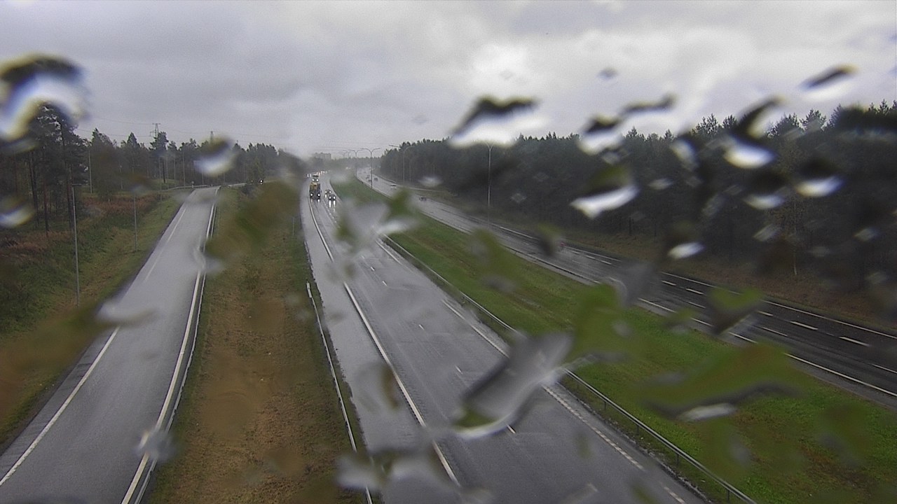 Weather Camera Image Väg 4 Oleåborg, Pateniemi, Oulu, Pohjois-Pohjanmaa