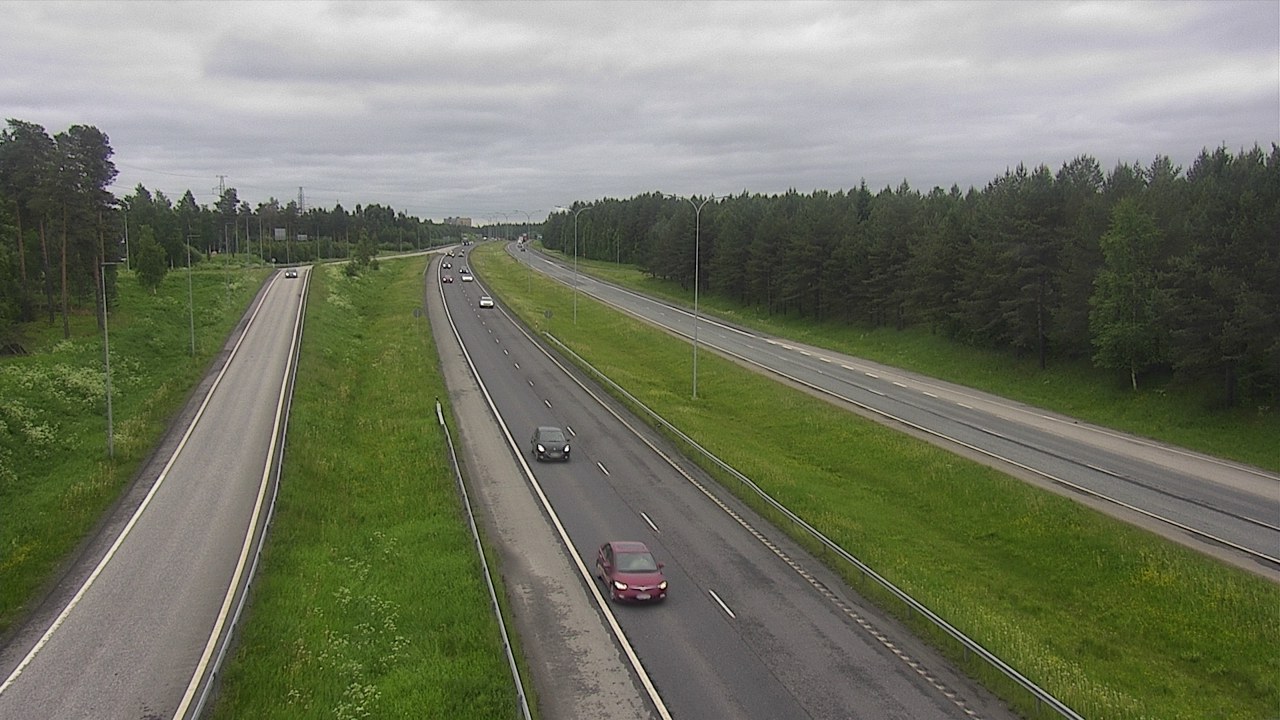 Weather Camera Image Road 4 Oulu, Pateniemi, Oulu, Pohjois-Pohjanmaa