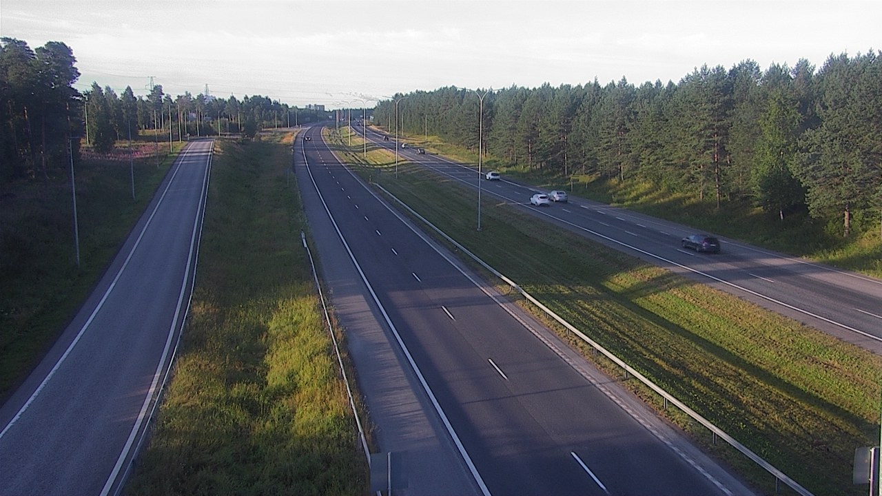 Weather Camera Image Road 4 Oulu, Pateniemi, Oulu, Pohjois-Pohjanmaa