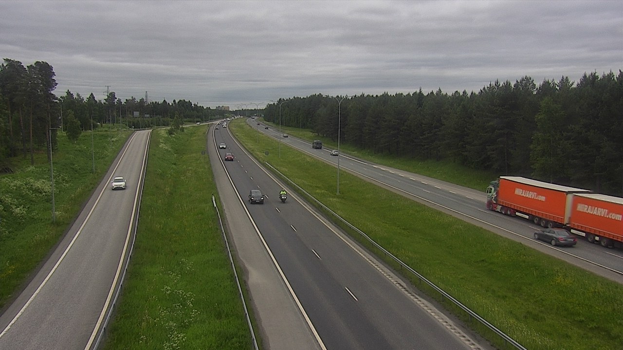 Weather Camera Image Road 4 Oulu, Pateniemi, Oulu, Pohjois-Pohjanmaa