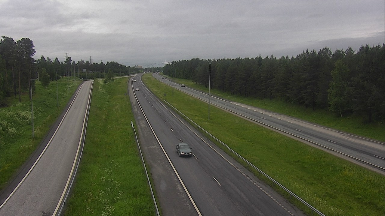 Weather Camera Image Road 4 Oulu, Pateniemi, Oulu, Pohjois-Pohjanmaa