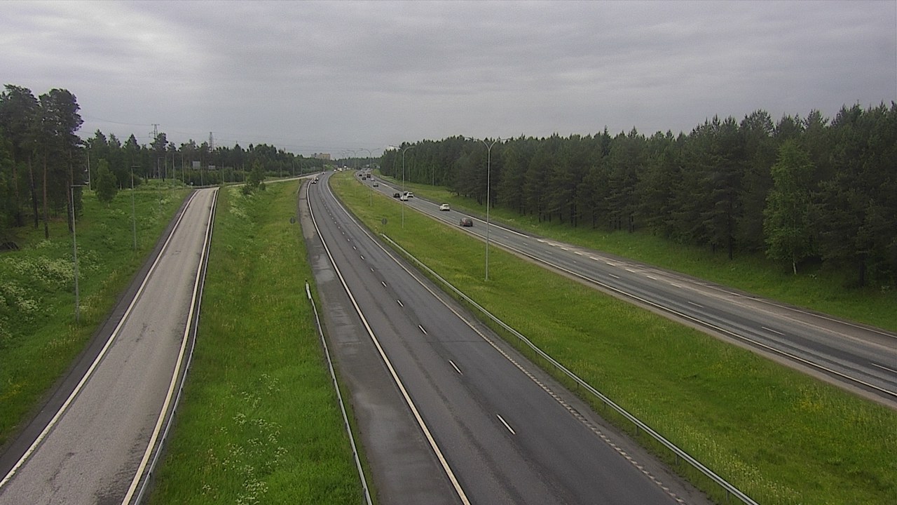 Weather Camera Image Road 4 Oulu, Pateniemi, Oulu, Pohjois-Pohjanmaa