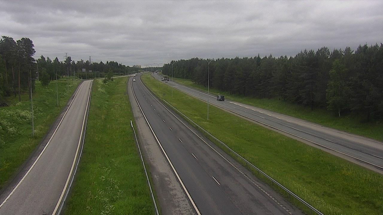 Weather Camera Image Road 4 Oulu, Pateniemi, Oulu, Pohjois-Pohjanmaa