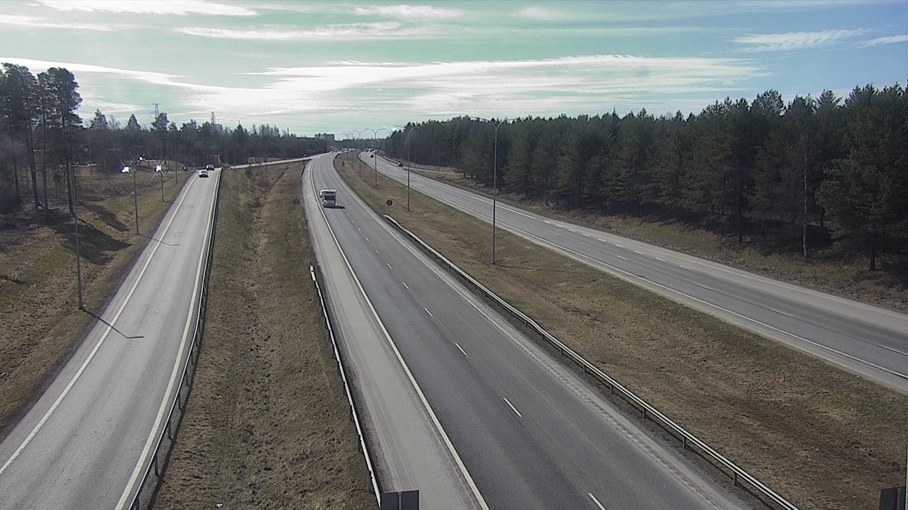 Weather Camera Image Road 4 Oulu, Pateniemi, Oulu, Pohjois-Pohjanmaa