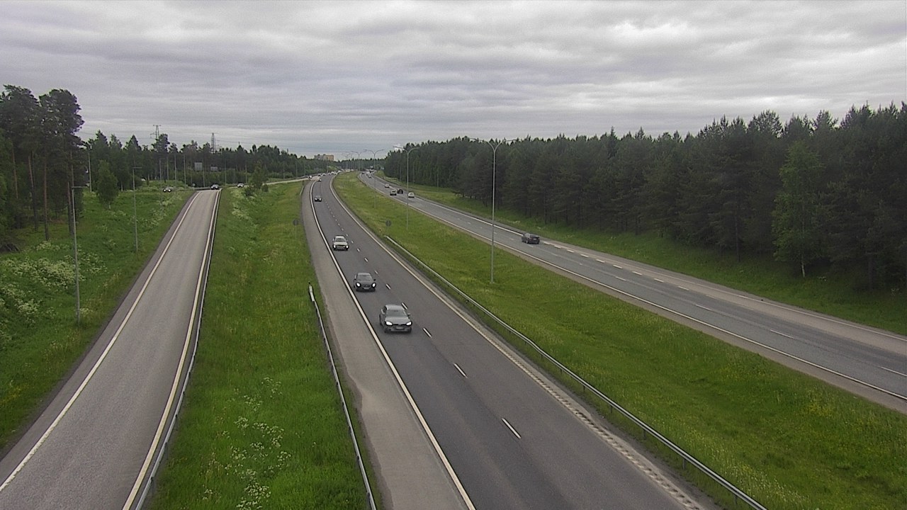 Weather Camera Image Road 4 Oulu, Pateniemi, Oulu, Pohjois-Pohjanmaa