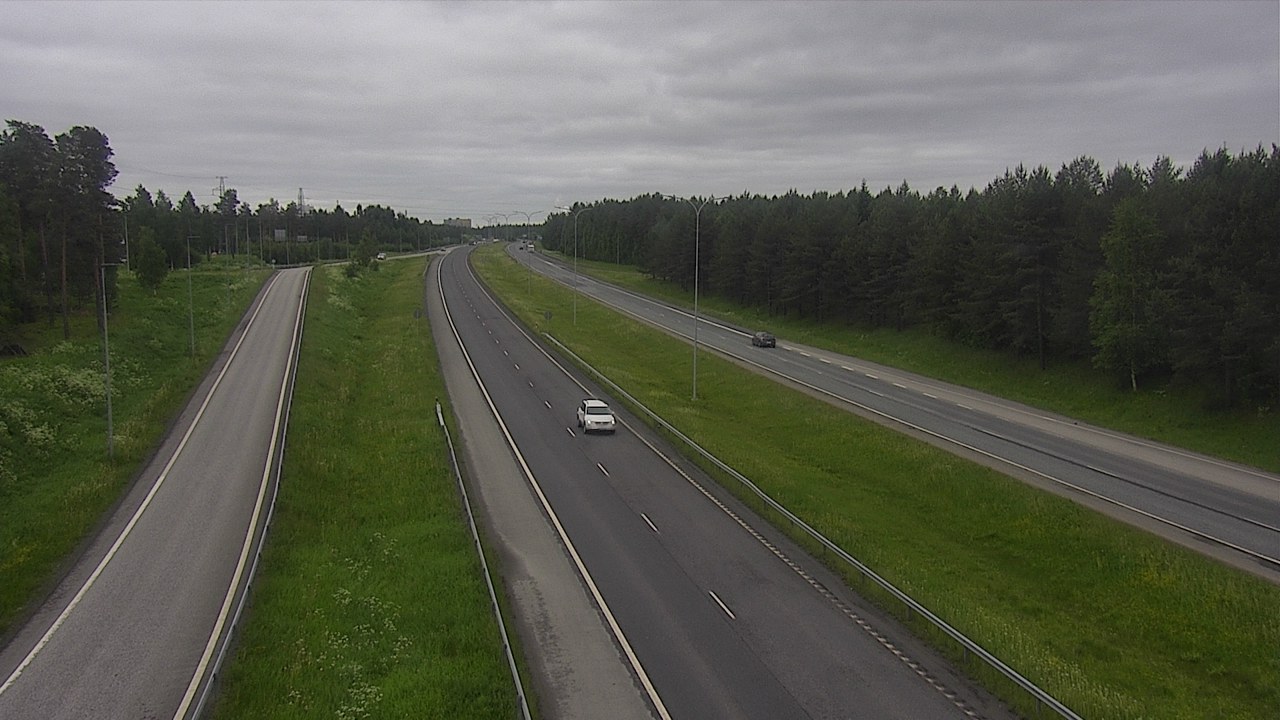 Weather Camera Image Road 4 Oulu, Pateniemi, Oulu, Pohjois-Pohjanmaa