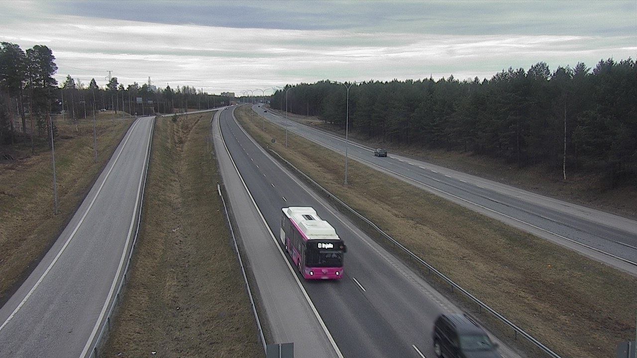 Weather Camera Image Road 4 Oulu, Pateniemi, Oulu, Pohjois-Pohjanmaa