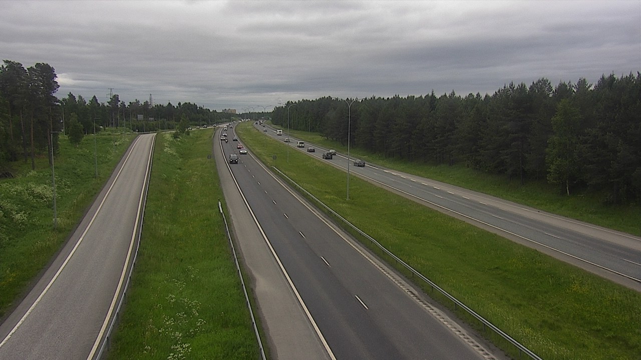 Weather Camera Image Road 4 Oulu, Pateniemi, Oulu, Pohjois-Pohjanmaa