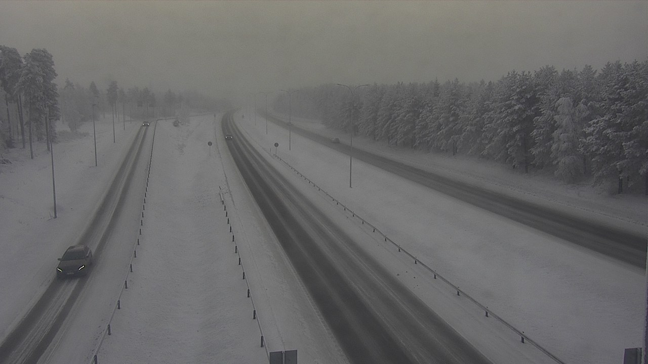 Weather Camera Image Road 4 Oulu, Pateniemi, Oulu, Pohjois-Pohjanmaa