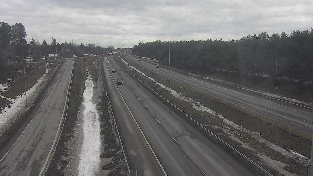 Weather Camera Image Road 4 Oulu, Pateniemi, Oulu, Pohjois-Pohjanmaa