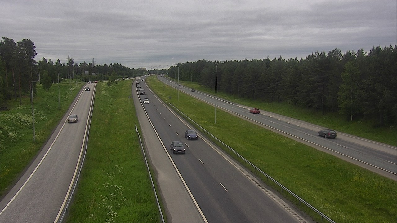 Weather Camera Image Road 4 Oulu, Pateniemi, Oulu, Pohjois-Pohjanmaa
