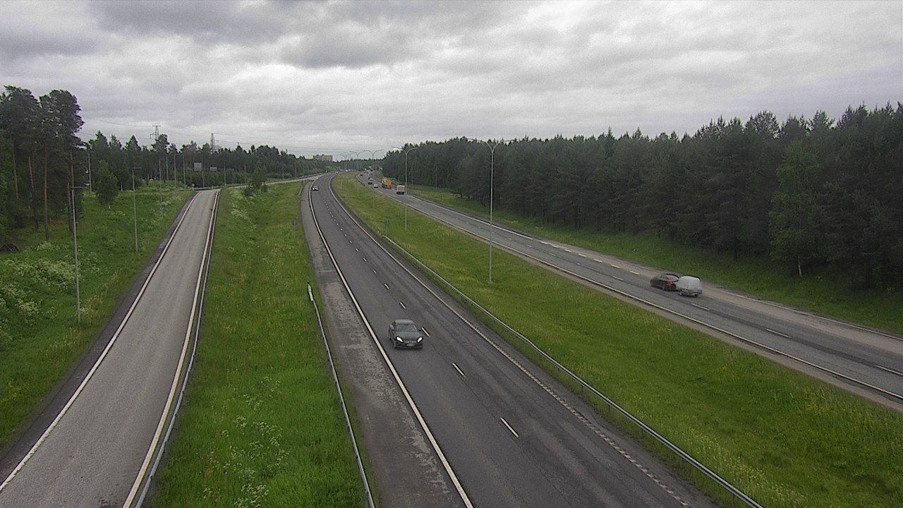 Weather Camera Image Road 4 Oulu, Pateniemi, Oulu, Pohjois-Pohjanmaa